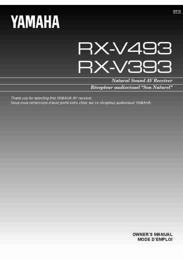 Yamaha Stereo System RX-V393-page_pdf